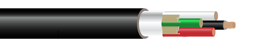 ROYAL® SOOW Power Cord 600V Non-UL/CSA with Black Jacket 90° C. Silicone-Free. MSHA Approved                           Southwire